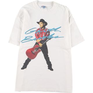 ヘインズ(Hanes)の古着 90年代 ヘインズ Hanes garth brooks ガースブルックス バンドTシャツ バンT USA製 メンズXL ヴィンテージ /eaa348165(Tシャツ/カットソー(半袖/袖なし))