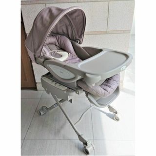 美品】Aprica アップリカ ユラリズムオート ムーンロック-