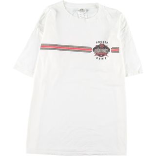 アディダス(adidas)の古着 アディダス adidas Brown University ブラウン大学 カレッジTシャツ メンズXXL /eaa348935(Tシャツ/カットソー(半袖/袖なし))