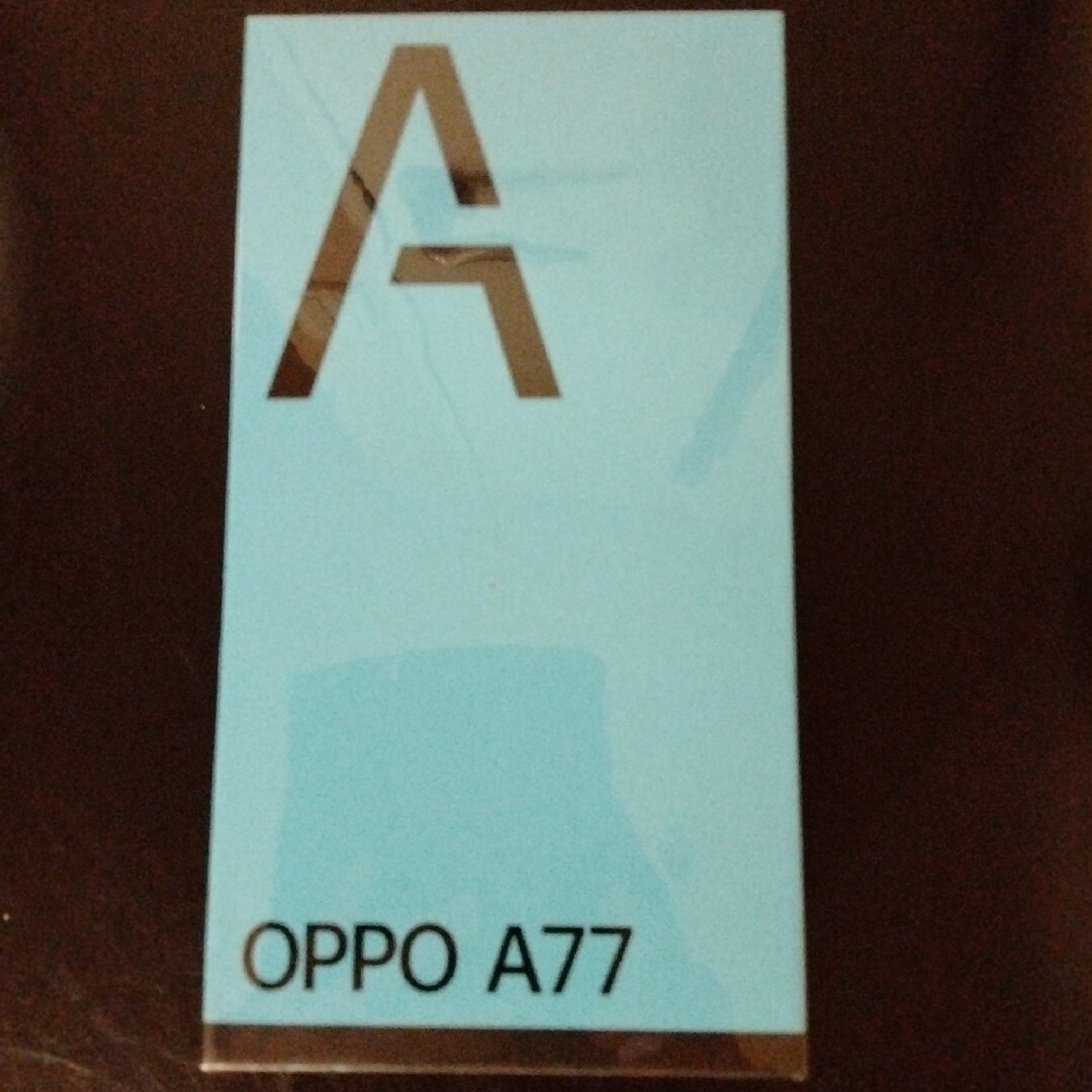 【新品未開封】OPPO A77ブラック３台セット