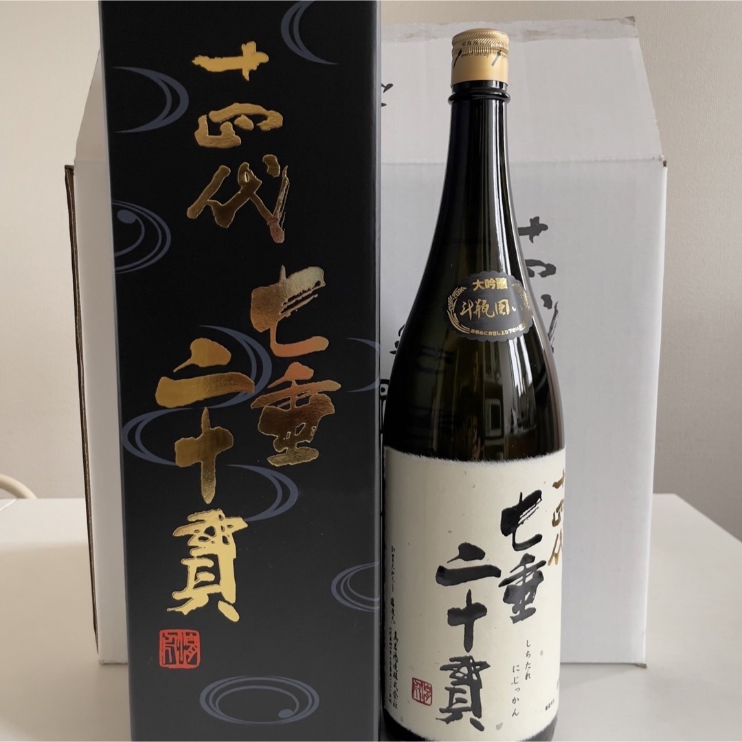 十四代　七垂二十貫　1.8L 食品/飲料/酒の酒(日本酒)の商品写真