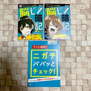 ニガテパパッとチェック！　脳ピタ暗記　英数国理社　中2 進研ゼミ中学講座(語学/参考書)