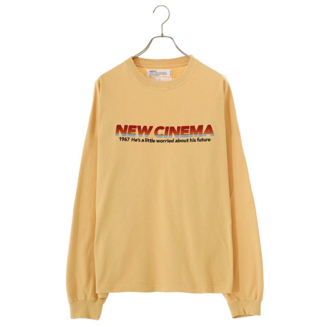 Tシャツ/カットソー(七分/長袖)DAIRIKU 23SS NEW CINEMA Tee 長袖Tシャツ ロンT