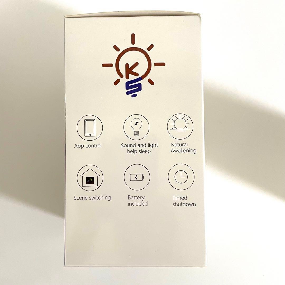 【未使用】ベッドサイドランプ LED スマホ対応 ナイトライト 間接照明