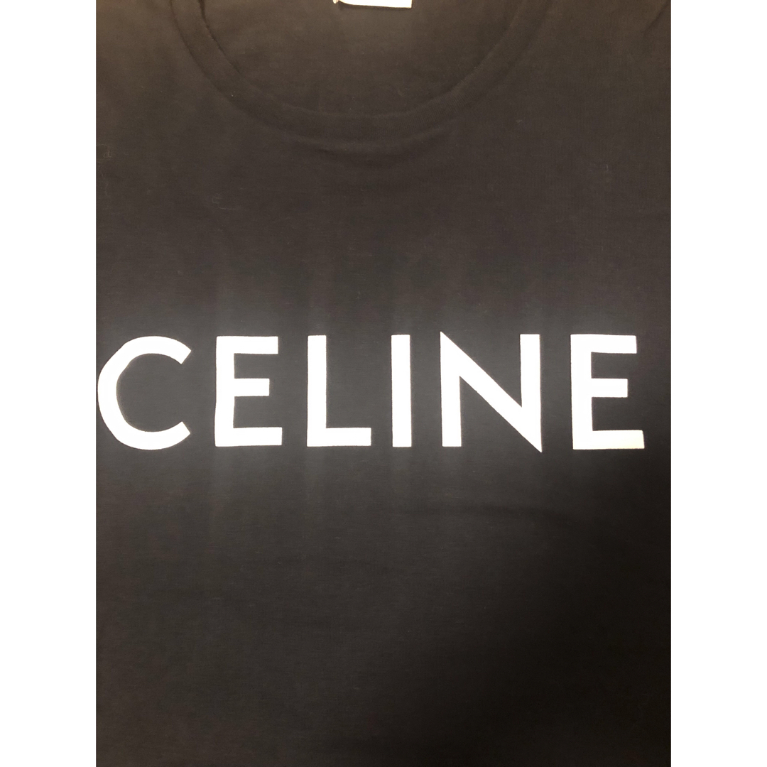 celine(セリーヌ)のCELINE ロゴTシャツ　ブラック メンズのトップス(Tシャツ/カットソー(半袖/袖なし))の商品写真