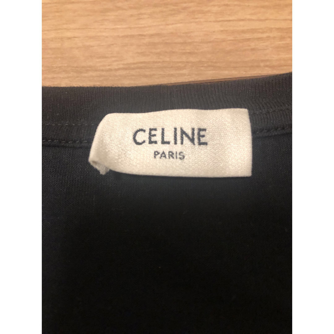 celine(セリーヌ)のCELINE ロゴTシャツ　ブラック メンズのトップス(Tシャツ/カットソー(半袖/袖なし))の商品写真