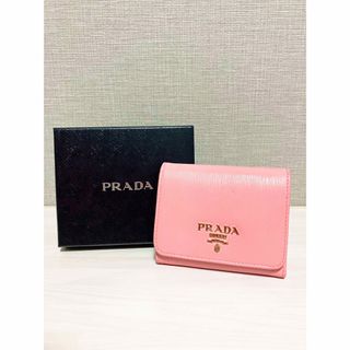 プラダ(PRADA)の【美品】PRADA プラダ 三つ折り財布 IMH176(財布)