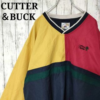 【やや使用感あり】CUTTER SPORTS ナイロンジャケット