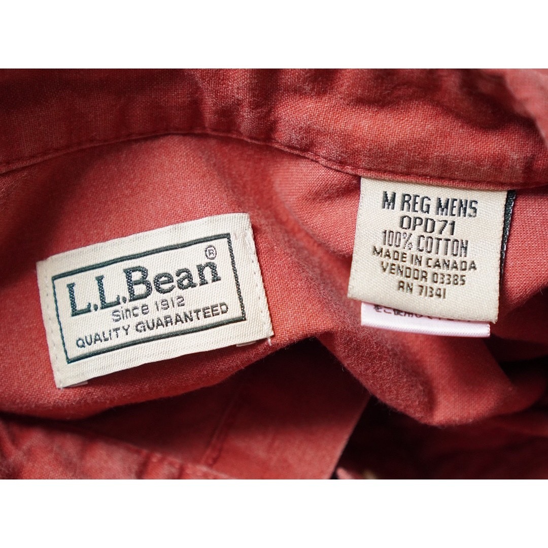 L.L.Bean(エルエルビーン)の90s 古着 L.L.Bean 半袖 ワークシャツ カナダ製 メンズのトップス(シャツ)の商品写真