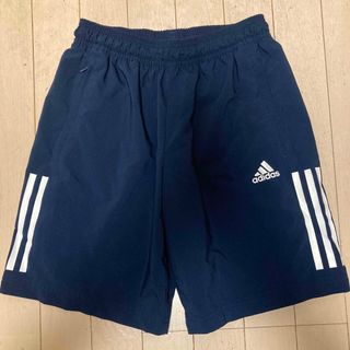 アディダス(adidas)のアディダス　ハーフパンツ　紺　160センチ(パンツ/スパッツ)