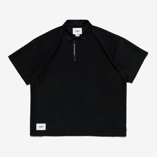 ダブルタップス(W)taps)のWTAPS PARALLEL / SS / POLY ブラック XL 新品未使用(ポロシャツ)