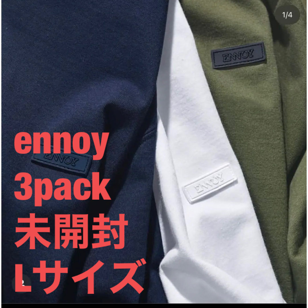 1LDK SELECT - ennoy 3pack tシャツ スタイリスト私物 エンノイ L