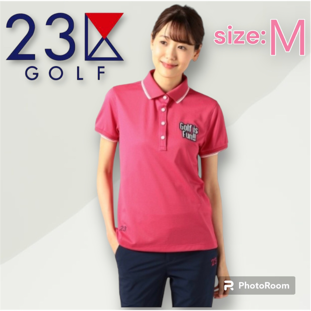 美品 le coq GOLF ルコックゴルフ レディース 半袖 ポロシャツ M