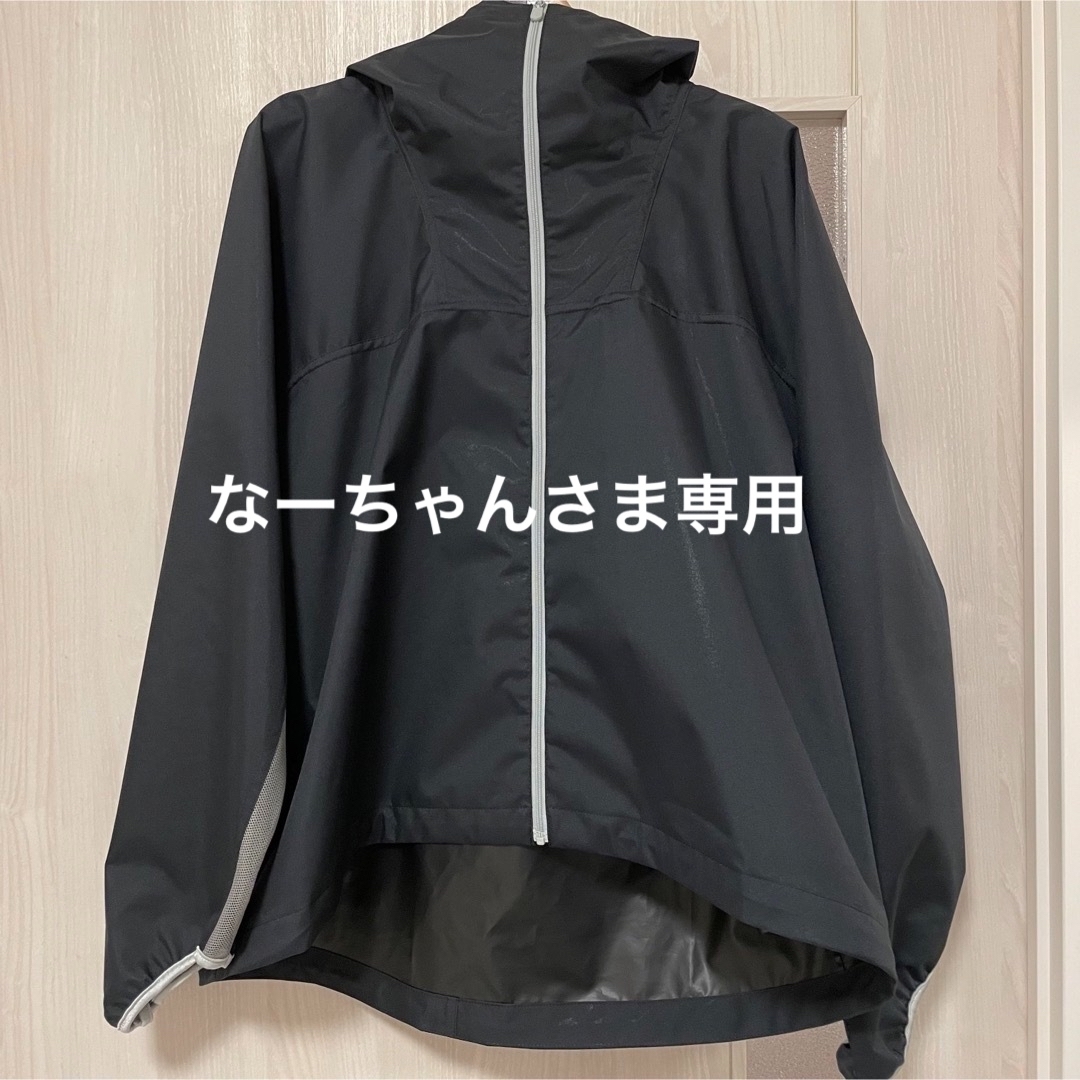 美品 サンバリア100 UV パーカー 黒 - パーカー