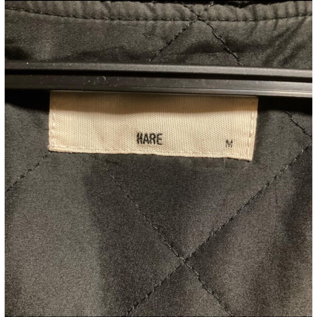 【HARE】 美品 ハレ ネイビー中綿フード付ジャケット ライナー メンズのジャケット/アウター(ブルゾン)の商品写真