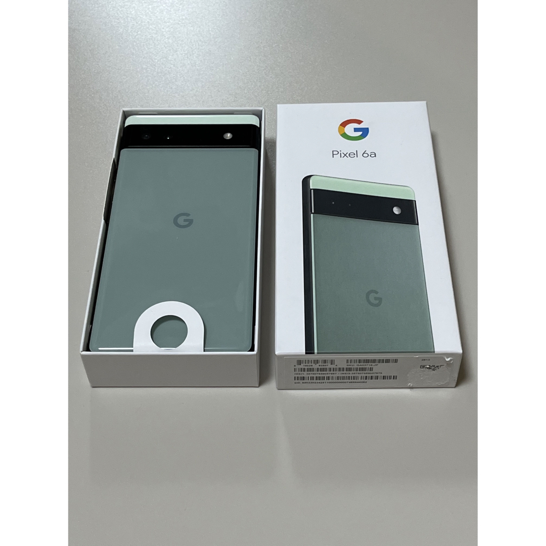 Google Pixel - Google pixel6a sage 新品未使用の通販 by トロロ's