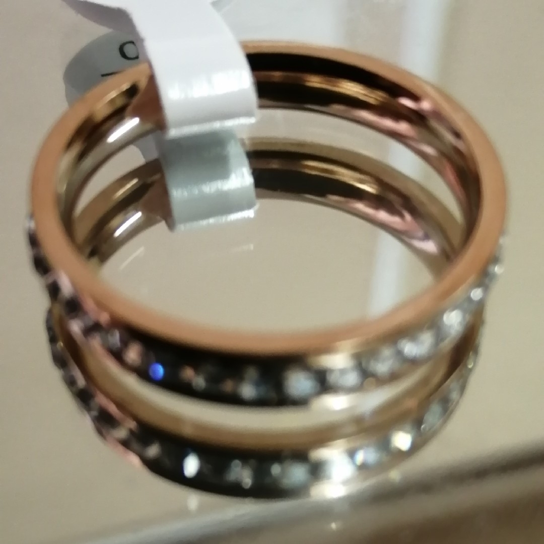 【SALE】リング メンズ レディース ピンク アクセサリー 指輪 22号 レディースのアクセサリー(リング(指輪))の商品写真