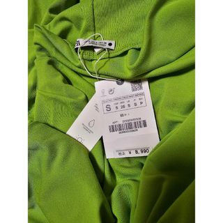 ZARA ザラ 高級感 スタイル良く見えます ♡ ドレープ ドレス ワンピース