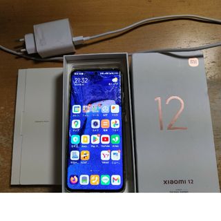 アンドロイド(ANDROID)のxiaomi12　8G/128GB パープル(スマートフォン本体)