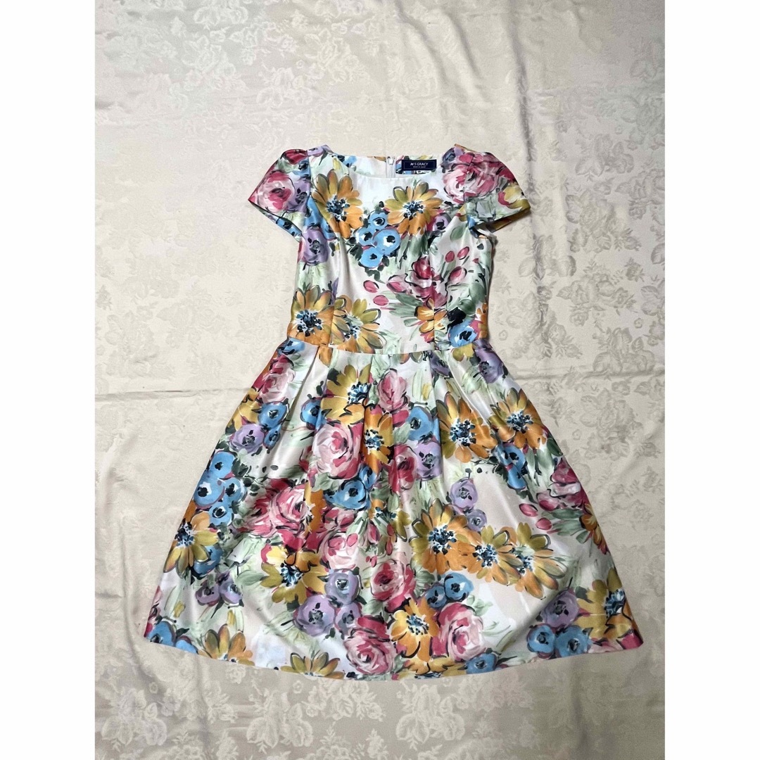 M'S GRACY - エムズグレイシー カタログ掲載ワンピース 38 花柄の通販