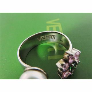 定価3.9万 新品 VEERT Pink Flower Ring 11 シルバーの通販 by green's