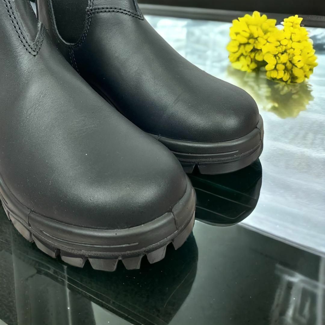 人気沸騰ブラドン BLUNDSTONE LUG BOOT ラグブーツ サイズ5 サイドゴア
