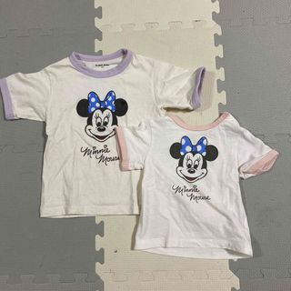 グローバルワーク(GLOBAL WORK)のグローバルワーク　ミニーTシャツ　2枚(Tシャツ/カットソー)