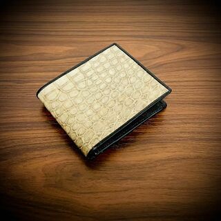 シャイニング ヒマラヤ クロコダイル 財布 メンズ財布 折財布 二つ折り(折り財布)