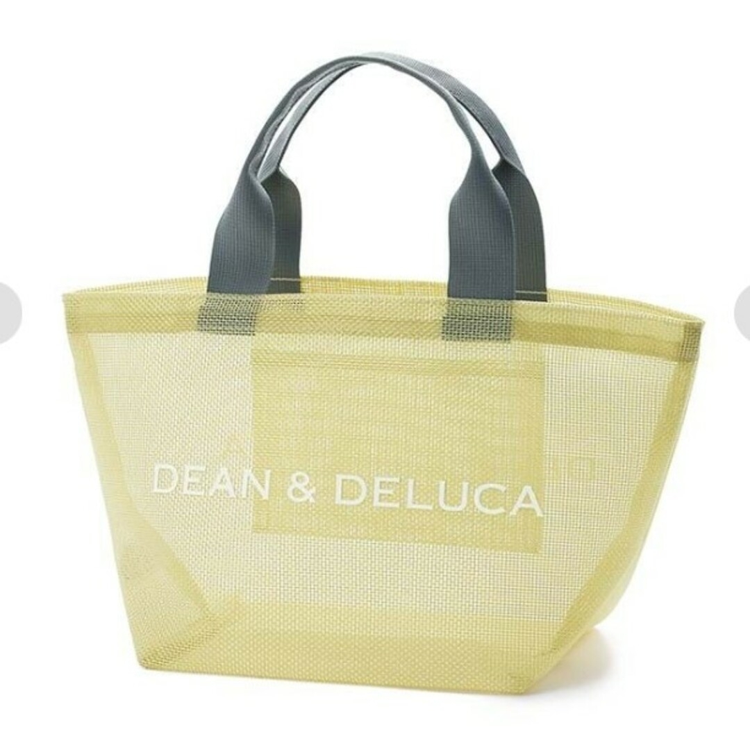 DEAN & DELUCA(ディーンアンドデルーカ)のディーン＆デルーカ　メッシュトートシトラスイエロー Sサイズ レディースのバッグ(ハンドバッグ)の商品写真