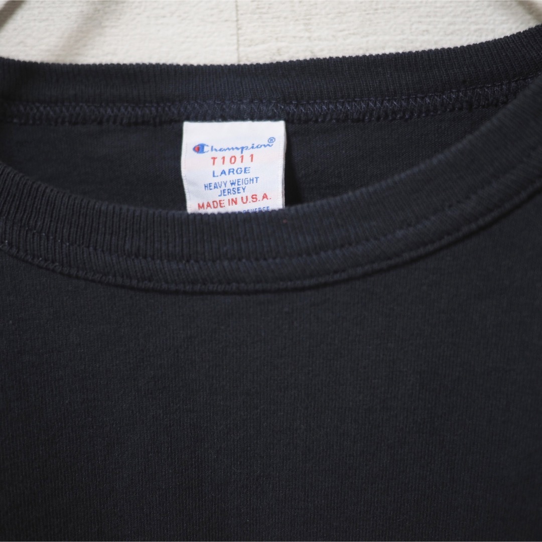 STANDARD CALIFORNIA(スタンダードカリフォルニア)のS.CALIFORNIA×CHAMPION T1011 コラボT -Navy/L メンズのトップス(Tシャツ/カットソー(半袖/袖なし))の商品写真