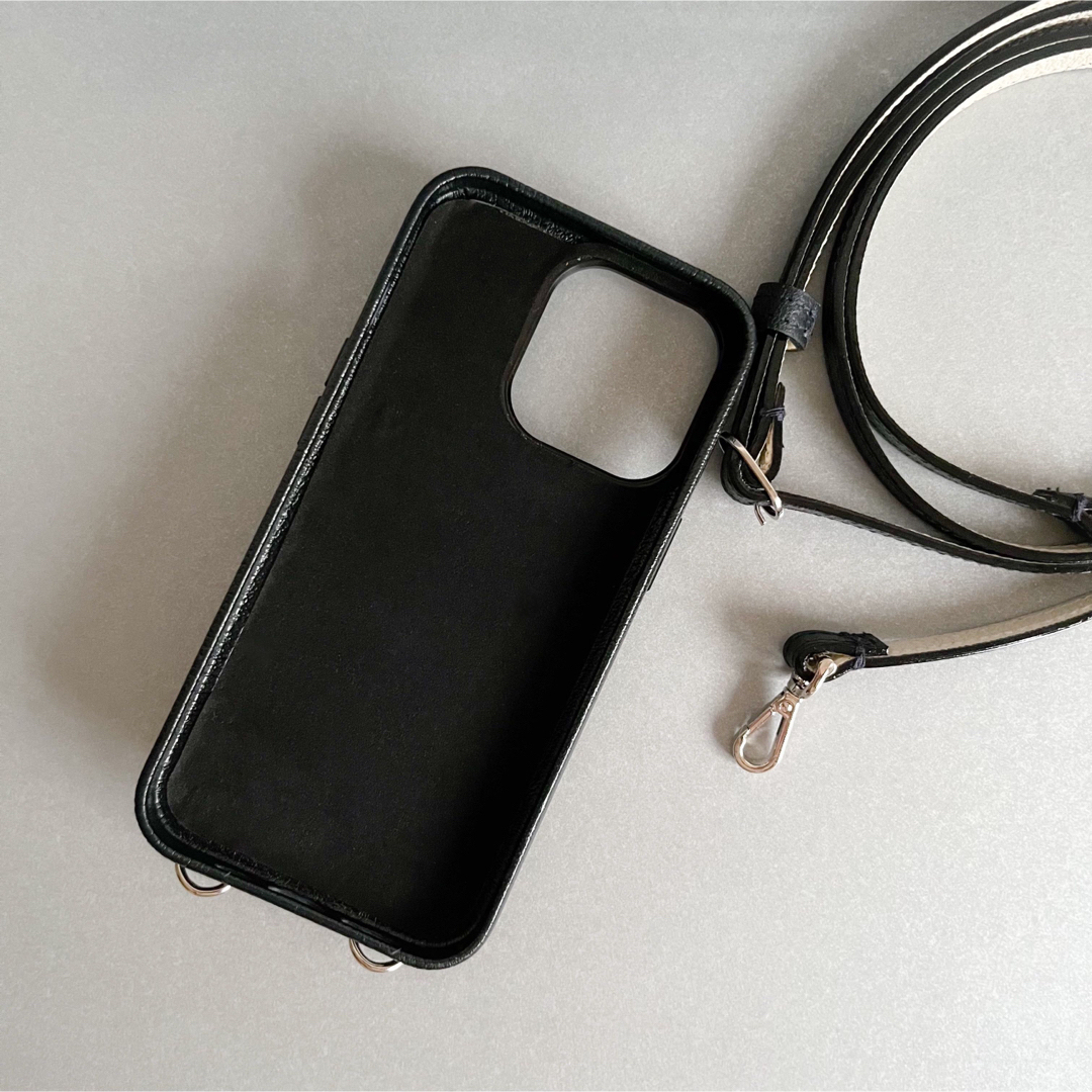 B品セール 未使用 L'arcobaleno iPhone 13 Pro ケース ショルダー