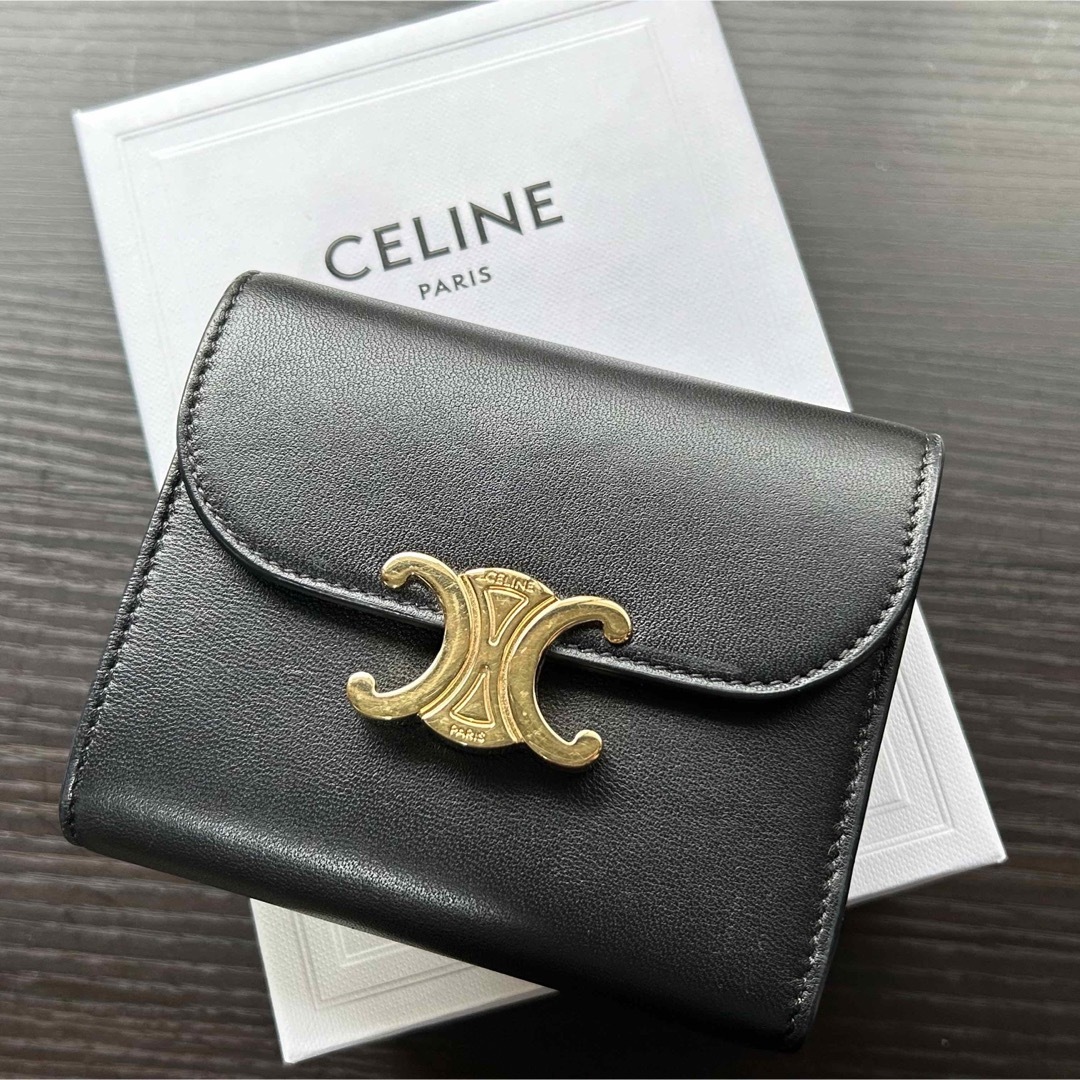 CELINE トリオンフ　ミニ財布