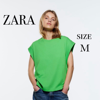 ザラ(ZARA)の【新品】ZARA Tシャツ(Tシャツ(半袖/袖なし))
