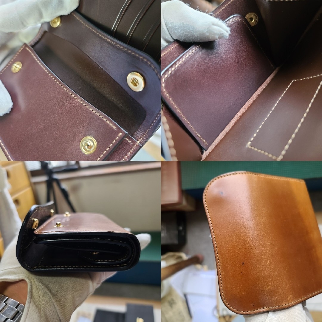 ワイルドスワンズ WILDSWANS バーン クロコ シェルコードバン ワイルドスワンズ WILDSWANS バーン クロコ シェルコードバン