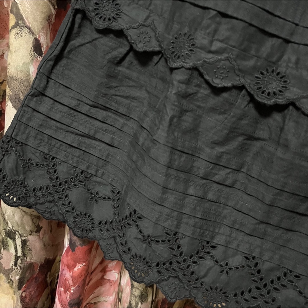 SM2(サマンサモスモス)の新品♡SM2 SK ブラック/エヘカソポ スタディオクリップ ダブルクローゼット レディースのスカート(ロングスカート)の商品写真