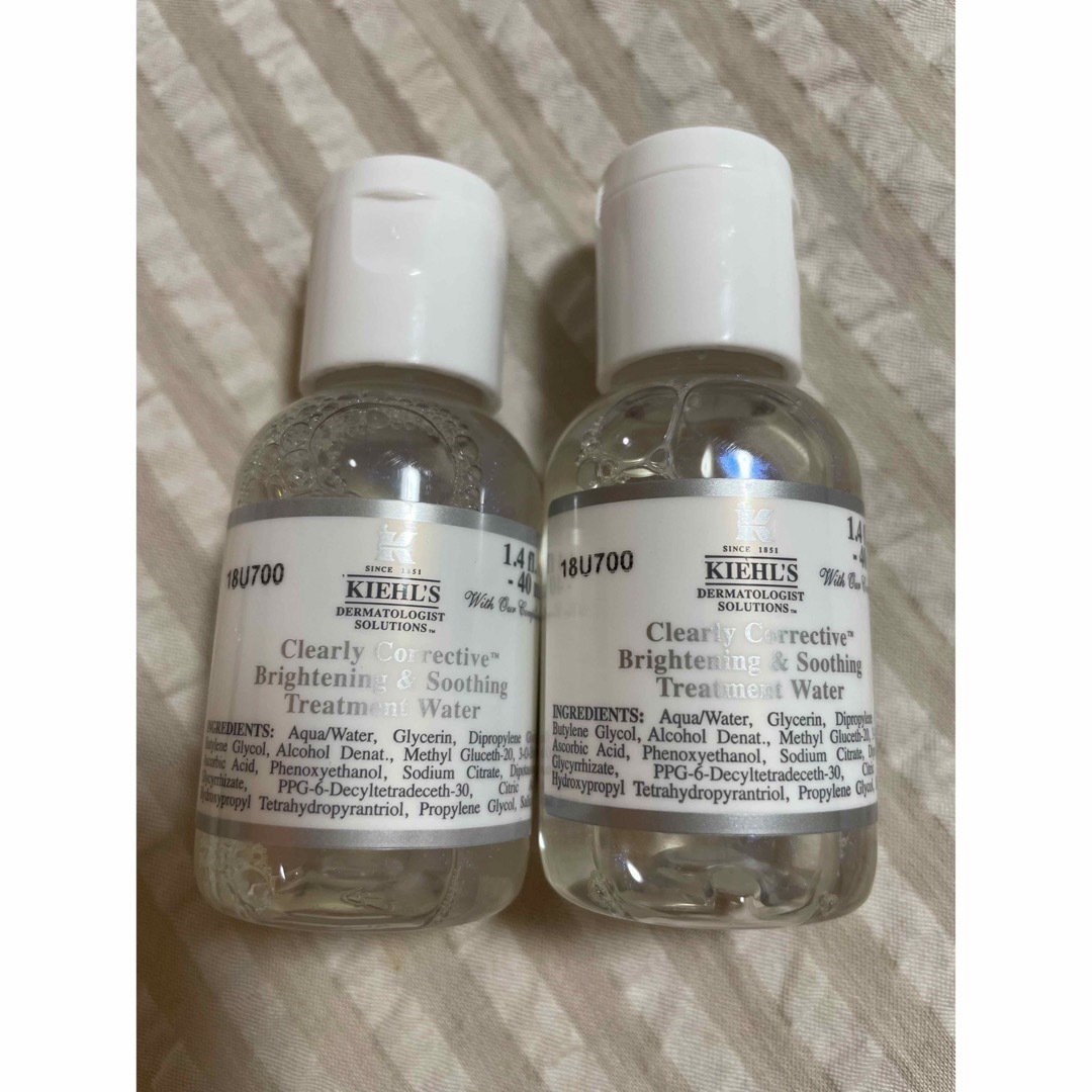 Kiehl's(キールズ)の【新品・未使用】キールズ 薬用美白化粧水 40ml 2個セット コスメ/美容のスキンケア/基礎化粧品(化粧水/ローション)の商品写真