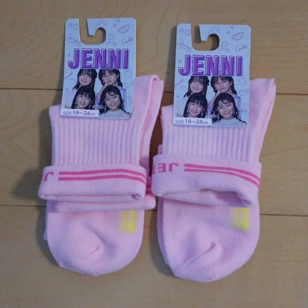 新品　 JENNI  ソックス2足　19〜24cm