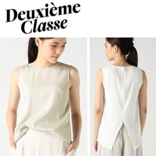 ドゥーズィエムクラス(DEUXIEME CLASSE)のDeuxieme Classe　スリーブレスブラウス(カットソー(半袖/袖なし))