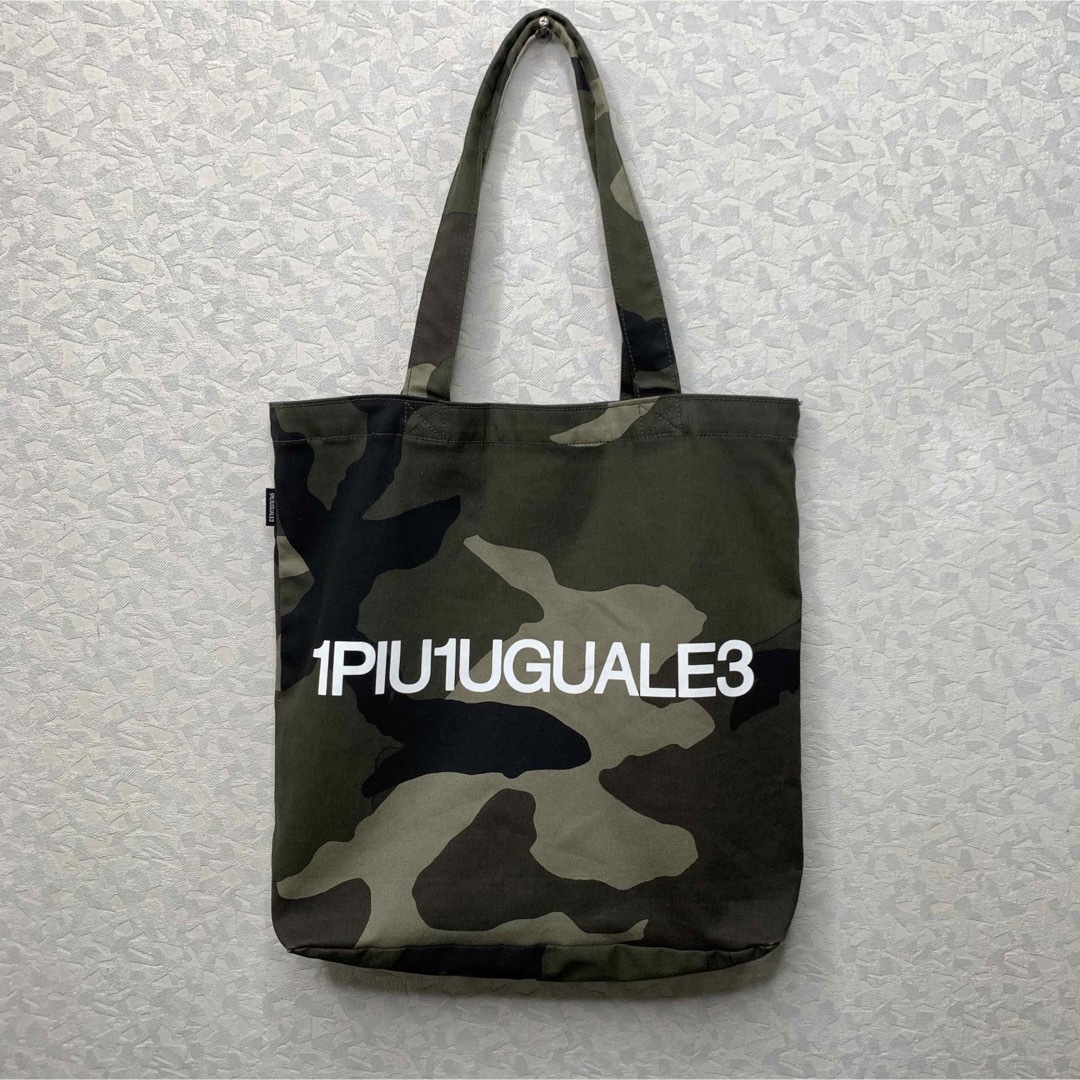 1piu1uguale3(ウノピゥウノウグァーレトレ)の即日発送 希少 1piu1uguale3 BIG CAMO JUST TOTE メンズのバッグ(トートバッグ)の商品写真