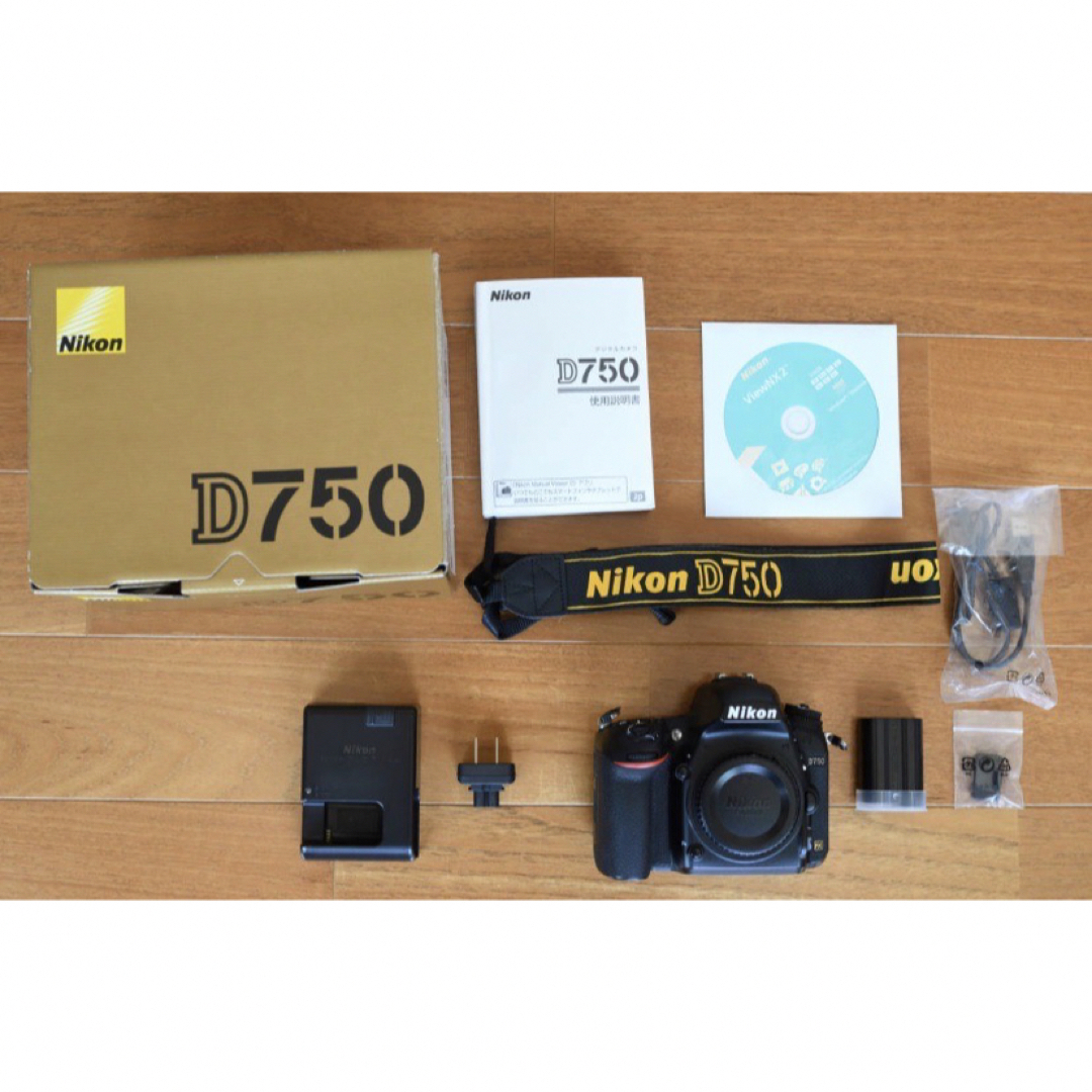 中古美品】Nikon ニコン D750 ボディ ニコンFマウント 送料無料の通販