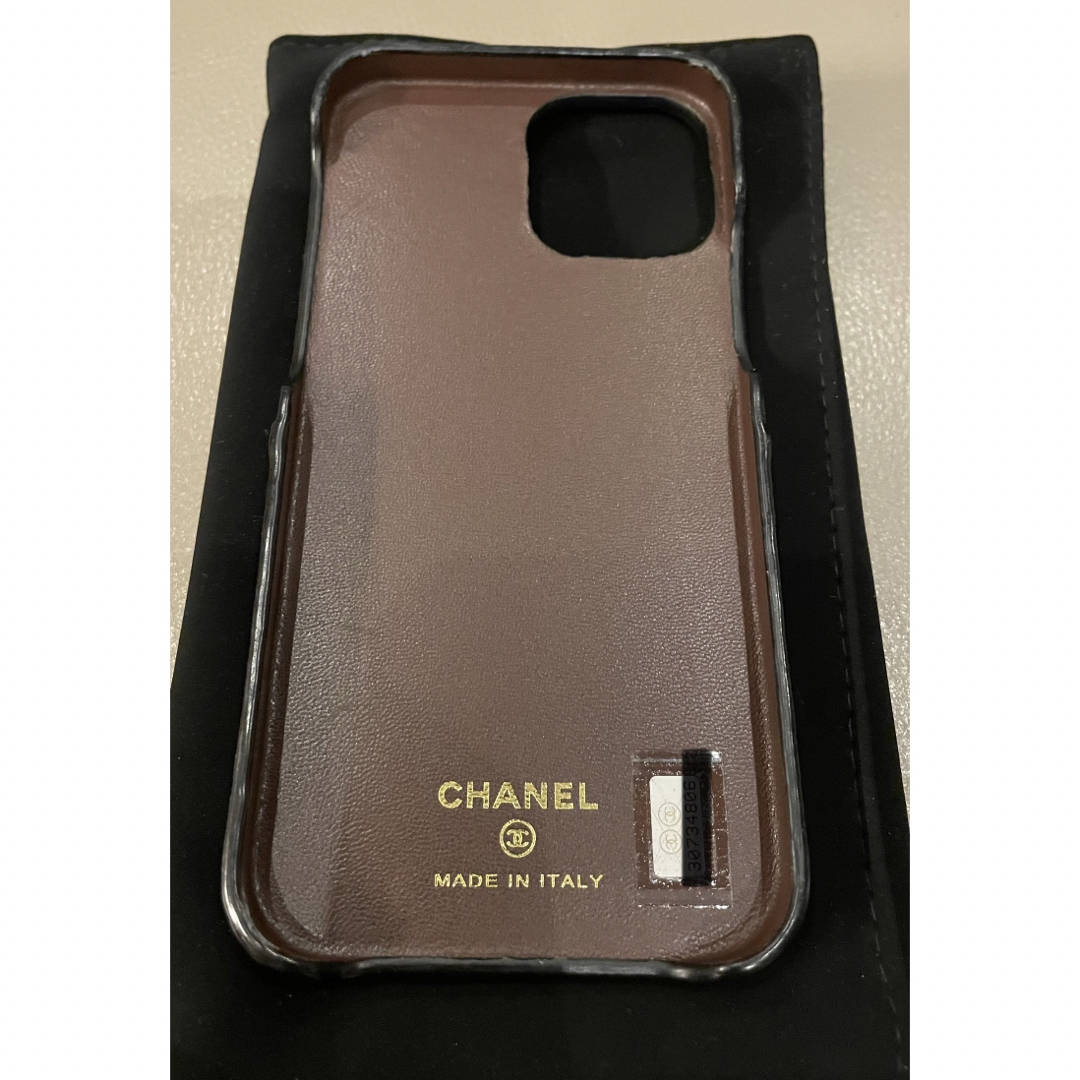 本日限定値下 シャネル CHANEL スマホケースiPhone 12 12pro - iPhone