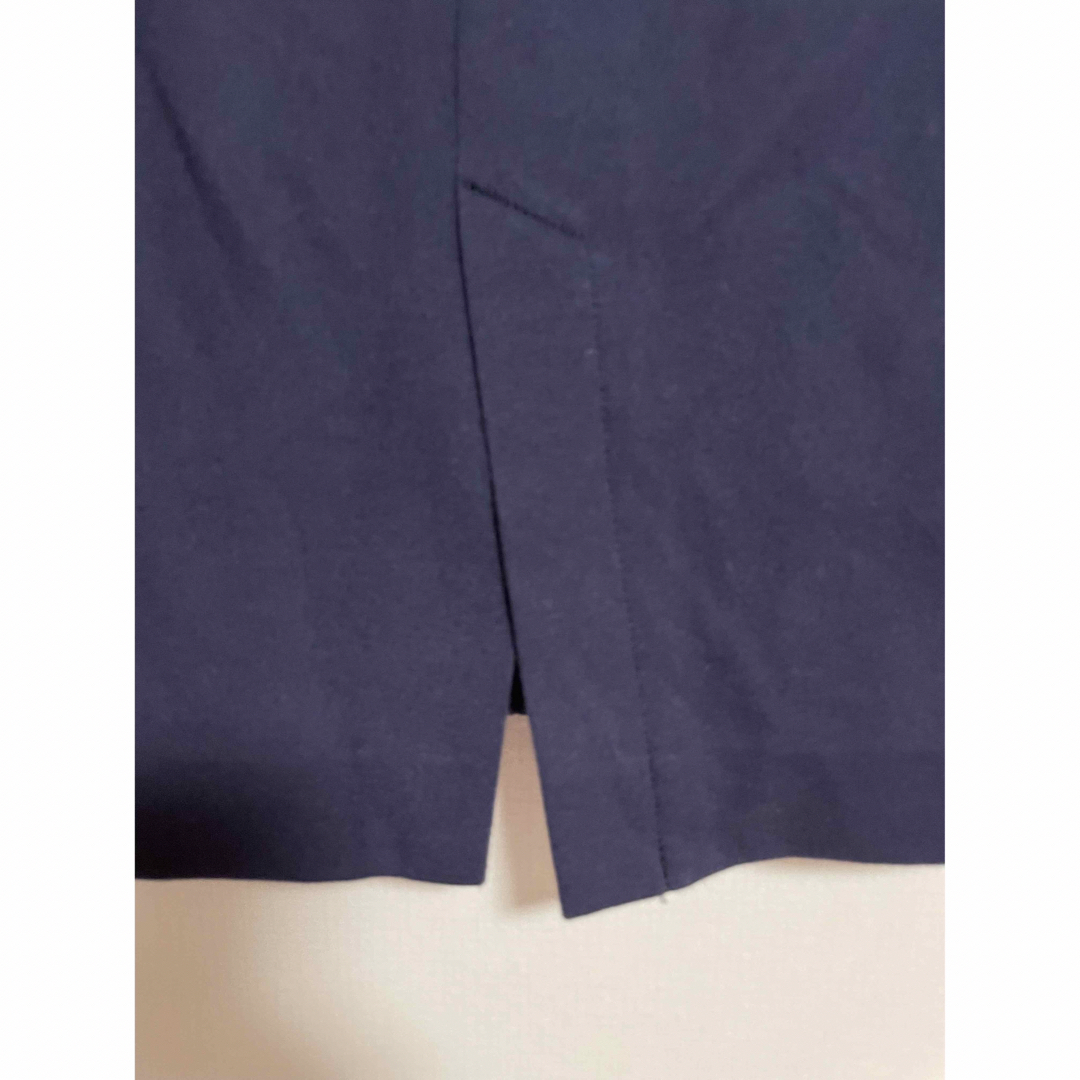 UNIQLO(ユニクロ)のユニクロ UNIQLO ストレッチ タイトスカート ネイビー Mサイズ レディースのスカート(ひざ丈スカート)の商品写真