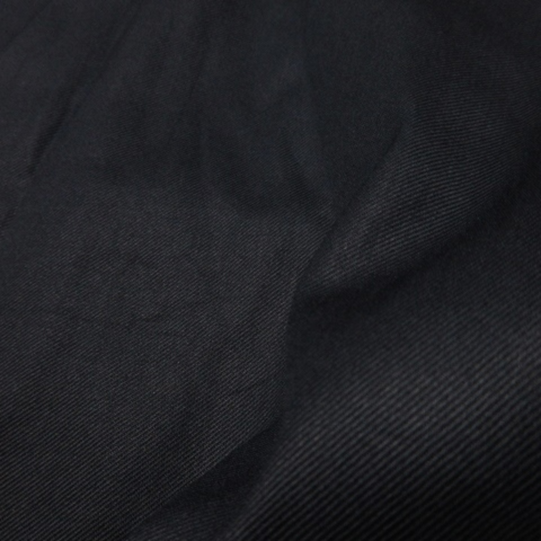 DEUXIEME CLASSE(ドゥーズィエムクラス)のドゥーズィエムクラス  スカート フレア ひざ丈 ツヤ感 コットン 36 濃紺 レディースのスカート(ひざ丈スカート)の商品写真