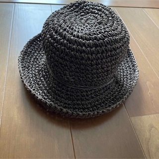 ムジルシリョウヒン(MUJI (無印良品))の無印良品 麦わら帽子 キッズ 52センチ(帽子)