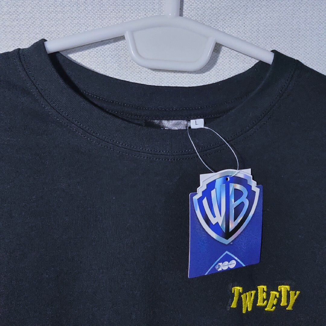 新品 Tシャツ L トゥイーティー ルーニーテューンズ ビッグ 新品 Tシャツ L トゥイーティー ルーニーテューンズ ビッグ