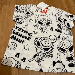 ヒステリックミニ(HYSTERIC MINI)の1771新品　ヒステリックミニ   半袖　105(Tシャツ/カットソー)