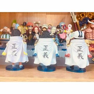 ワンピース 三大将 赤犬 青雉 黄猿 フィギュア ガレージキット