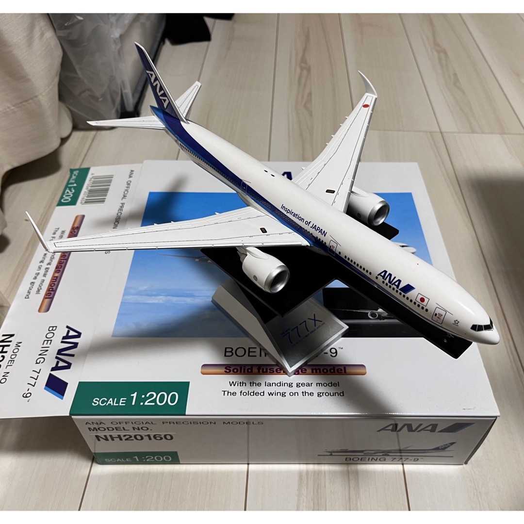 全日空 B777-9 モデルプレーン NH20160 1/200の通販 by rs shop 全日空 B777-9 モデルプレーン NH20160 1/200の通販 by rs shop