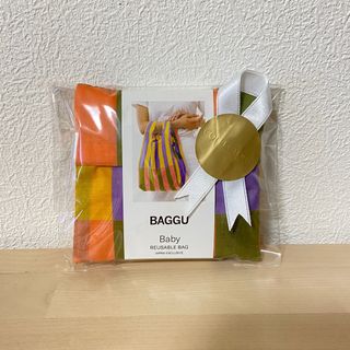 バグゥ(BAGGU)のバグー　エコバック　キルトストライプ(エコバッグ)