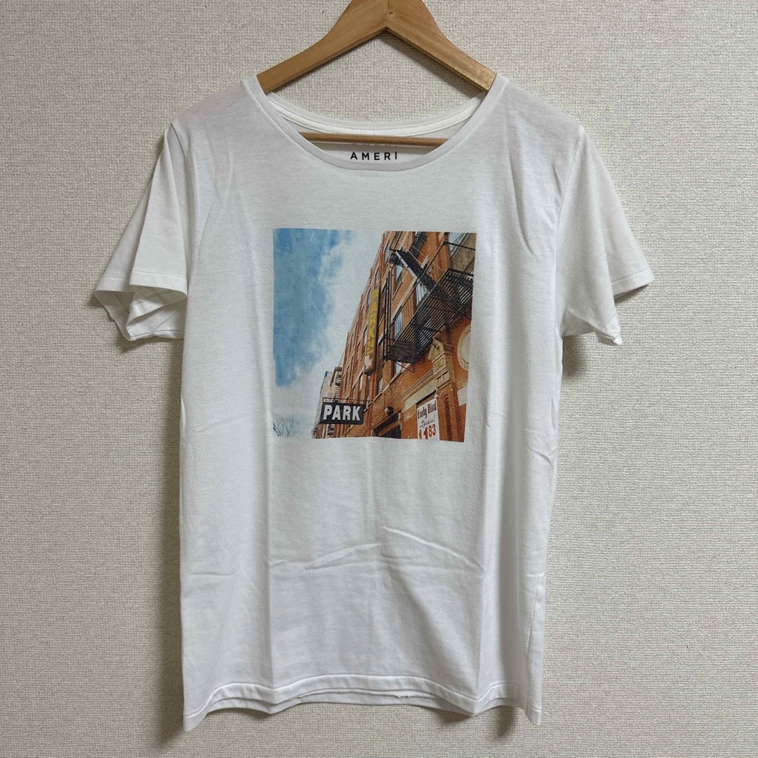 Ameri VINTAGE(アメリヴィンテージ)のAmeri vintage NYフォトT レディースのトップス(Tシャツ(半袖/袖なし))の商品写真